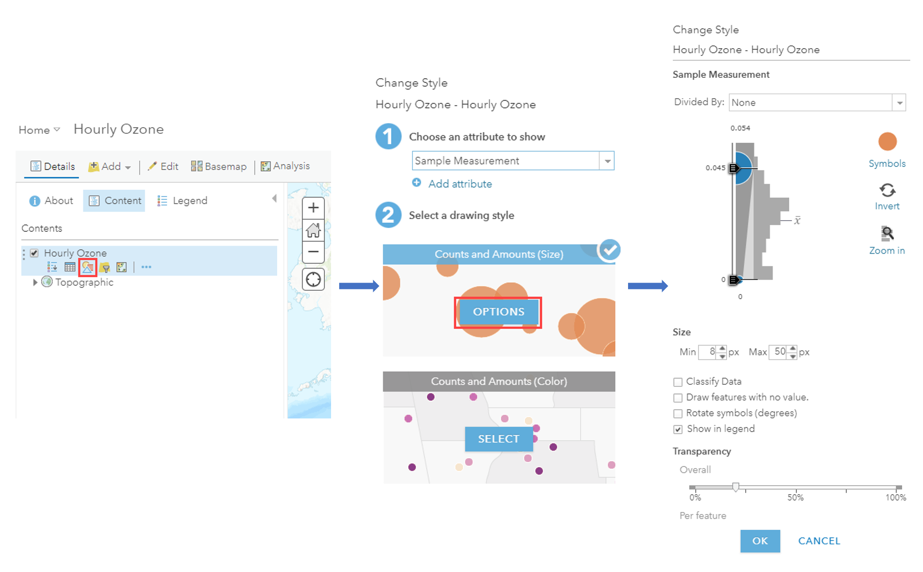 Change Style workflow